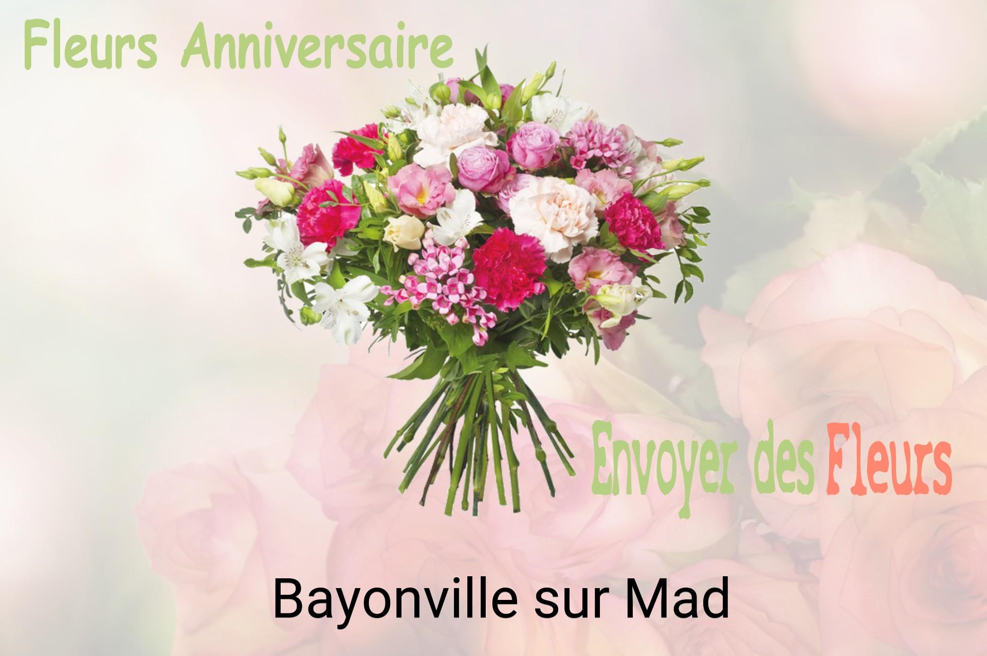 Bouquet de fleurs d’anniversaire livré à Bayonville-sur-Mad
