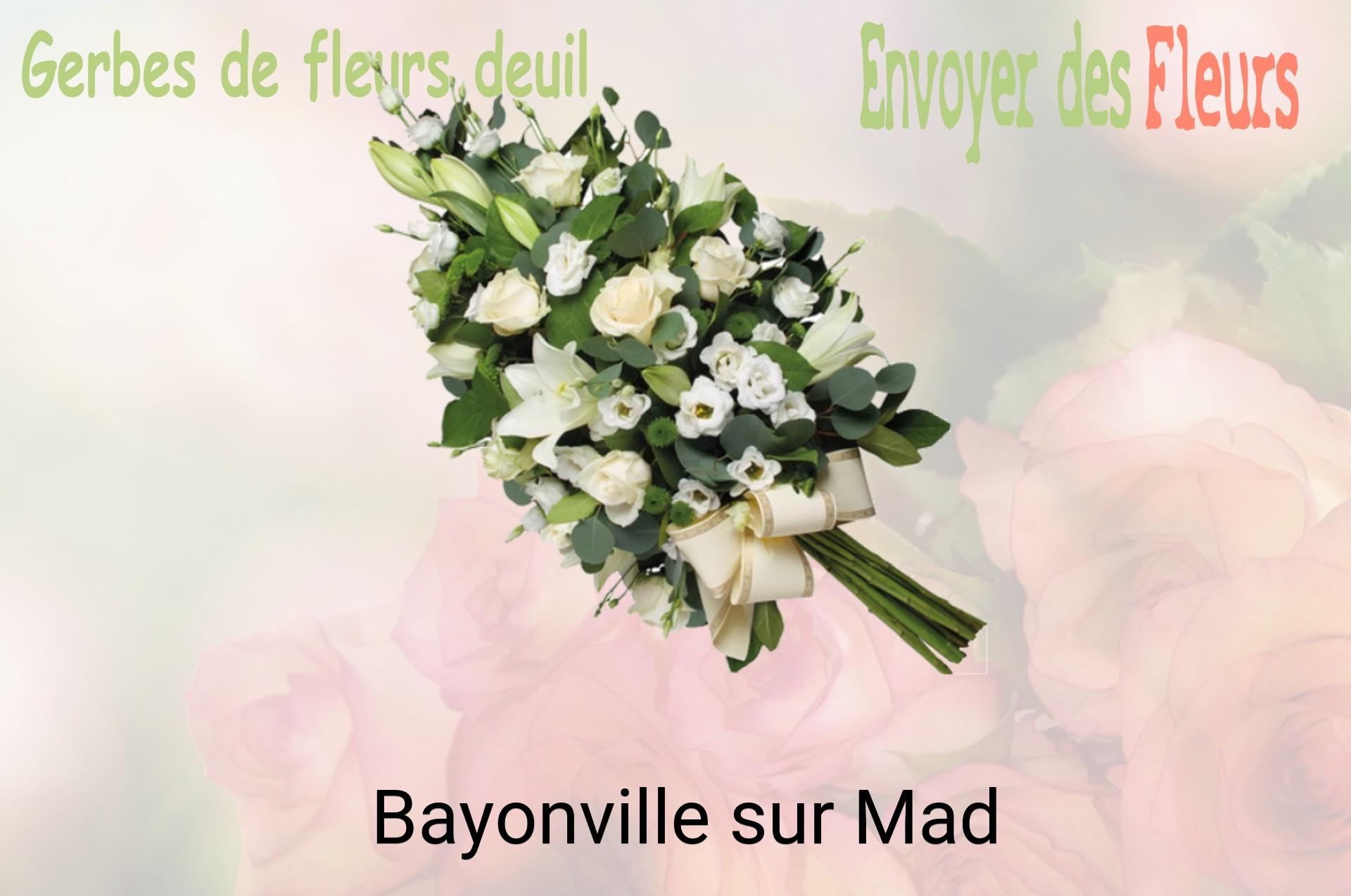 Gerbe de fleurs de deuil livrée à Bayonville-sur-Mad